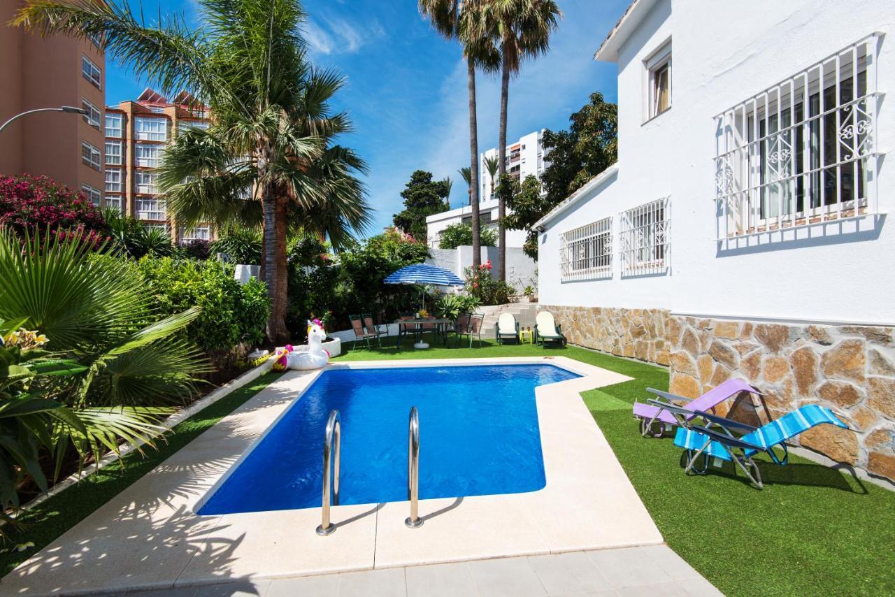 Villa Palm Beach Marina Benalmadena 3 Min Walking From The Sea 外观 照片